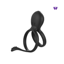 Anel Peniano Duplo Com Estimulador Clitoriano