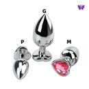 Kit Plug Anal Jóia - Iniciante ao Avançado