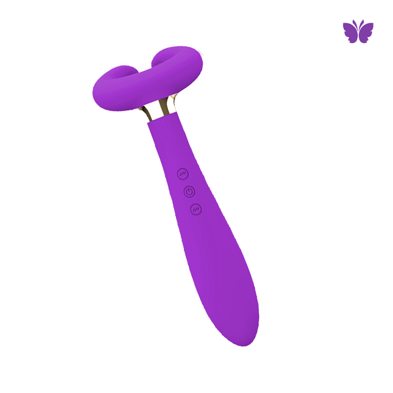 Vibrador Dupla Penetração Casal