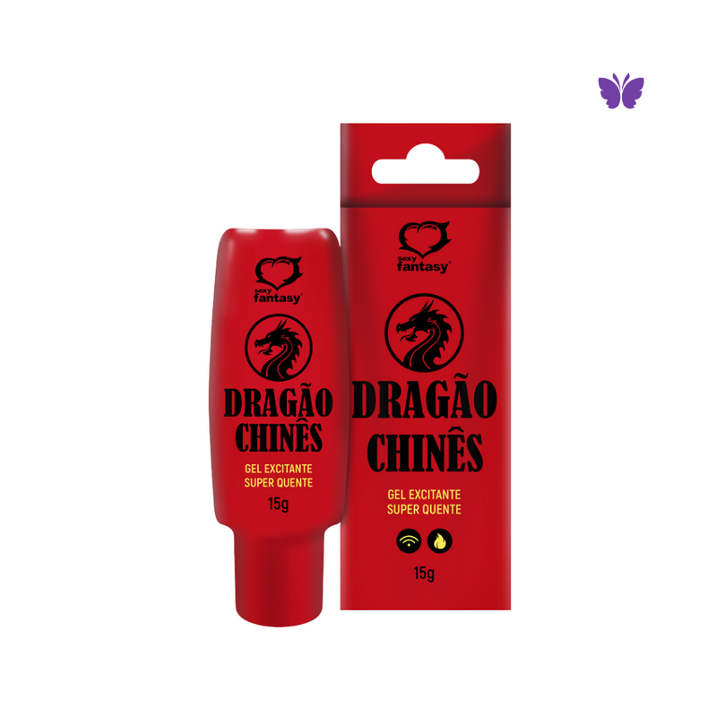 Gel Excitante Super Quente Dragão Chinês