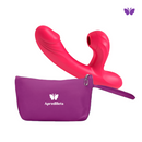 Vibrador com Estimulador de Clitóris Vem Cá + GANHE UMA NECESSAIRE
