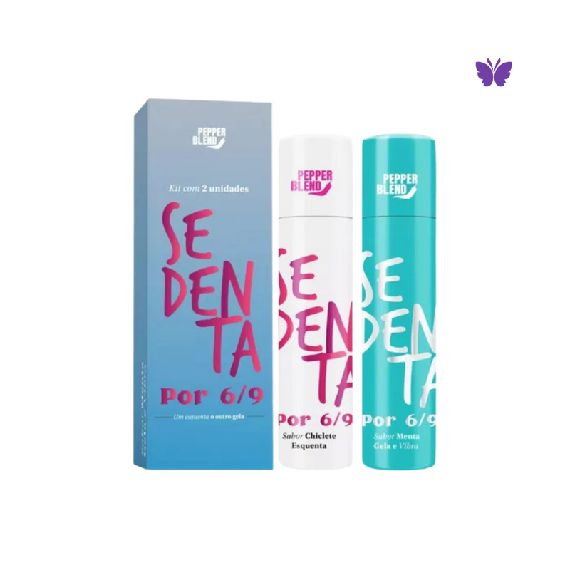 Kit Prazer Em Dobro Bullet + Sedenta Por 6/9