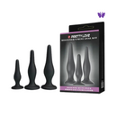 Kit Plug Anal Com 3 Peças