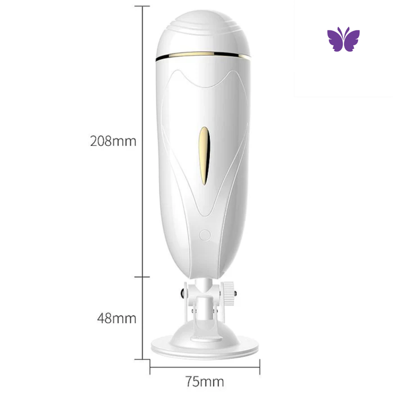 Masturbador Lanterna com Vagina em Cyberskin e Ventosa