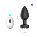 Plug Anal Vibratório Com Controle Remoto e App