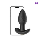 Plug Anal Recarregável Controle via Aplicativo