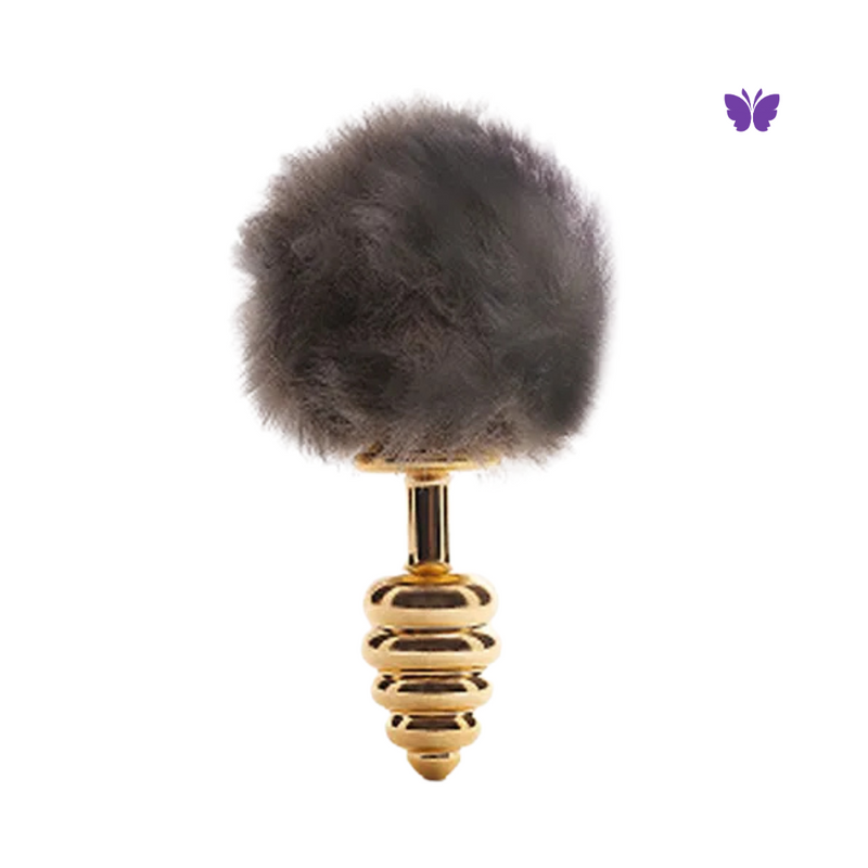 Plug Anal Com Pompom De Pelúcia
