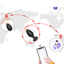 Plug Anal Vibratório Com Controle Remoto e App