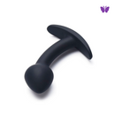 Plug Anal Curvado em Silicone