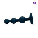 Plug Anal Escalonado em Silicone