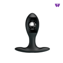 Plug Anal Inflável com Esfera Interna em Metal