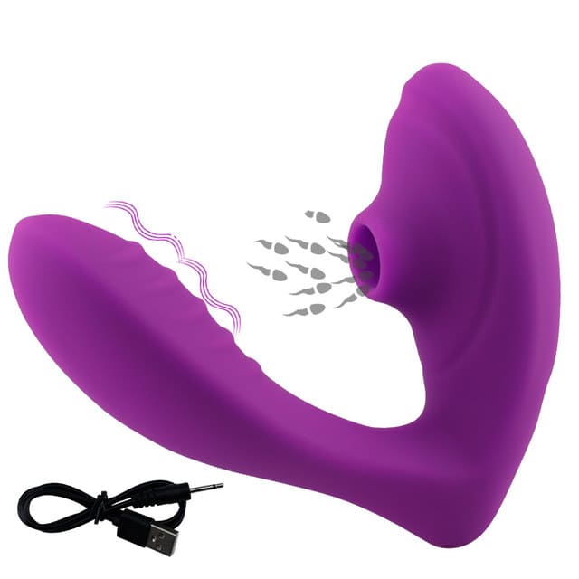 Vibrador Frenesi Sugador e Penetração