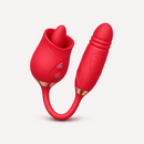 Vibrador de língua para ponto G e clitóris Toque Duplo
