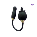 Vibrador de língua para ponto G e clitóris Toque Duplo