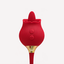 Vibrador de língua para ponto G e clitóris Toque Duplo