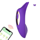Vibrador de Calcinha Com Controle App Purple