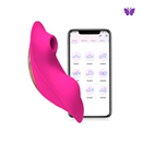 Calcinha Vibratória APP Bluetooth - Vibrador e Sugador de Clitóris