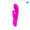Vibrador com Estimulador Coelho