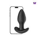 Plug Anal Recarregável Controle via Aplicativo