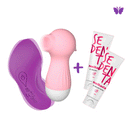 KIT Vibrador de APP + Sugador LILO + 2 Géis Lubrificantes