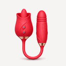 Vibrador de língua para ponto G e clitóris Toque Duplo