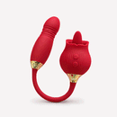 Vibrador de língua para ponto G e clitóris Toque Duplo