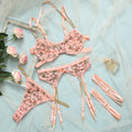 Conjunto Lingerie Florido Rose