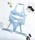 Conjunto Lingerie Sexy com Cintas - apredilleta