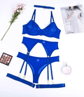 Conjunto Lingerie Sexy com Cintas - apredilleta