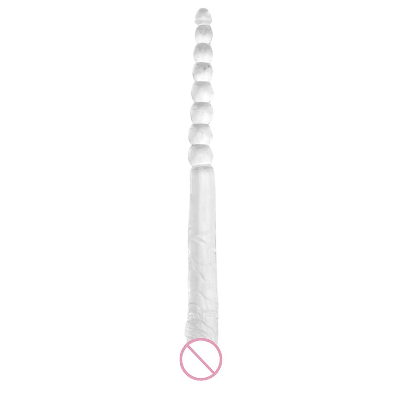 Consolo de Borracha com Plug Anal Duas Pontas Consolo de Borracha com Plug Anal Duas Pontas