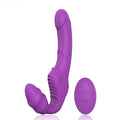 Dildo Strapless Inversão para Penetração Ativa e Passiva Simultânea - apredilleta