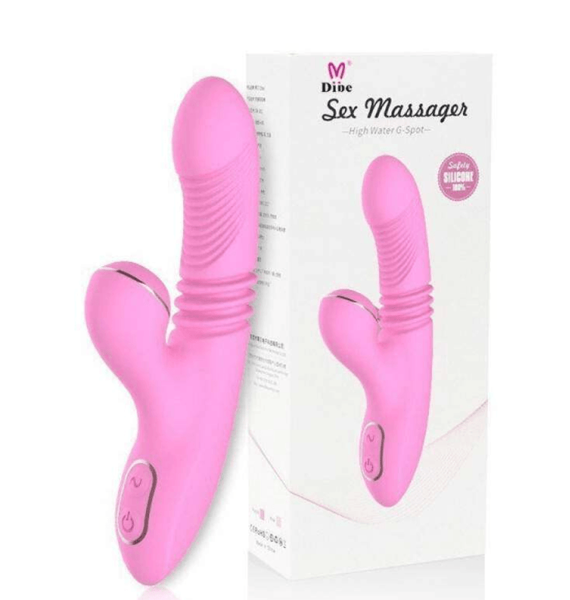 Vibrador Vai e Vem com Sucção - apredilleta